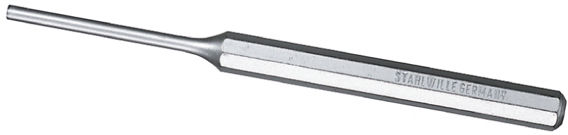 STAHLWILLE Punch, Parallel Pin Punch, 4mm Shank