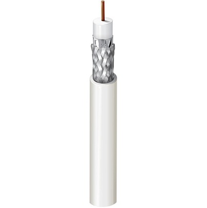 Belden 70084NH Series, 1000 m, RG11 Coaxial SDI Coaxial Cable 75 Ω, Green, Unterminated