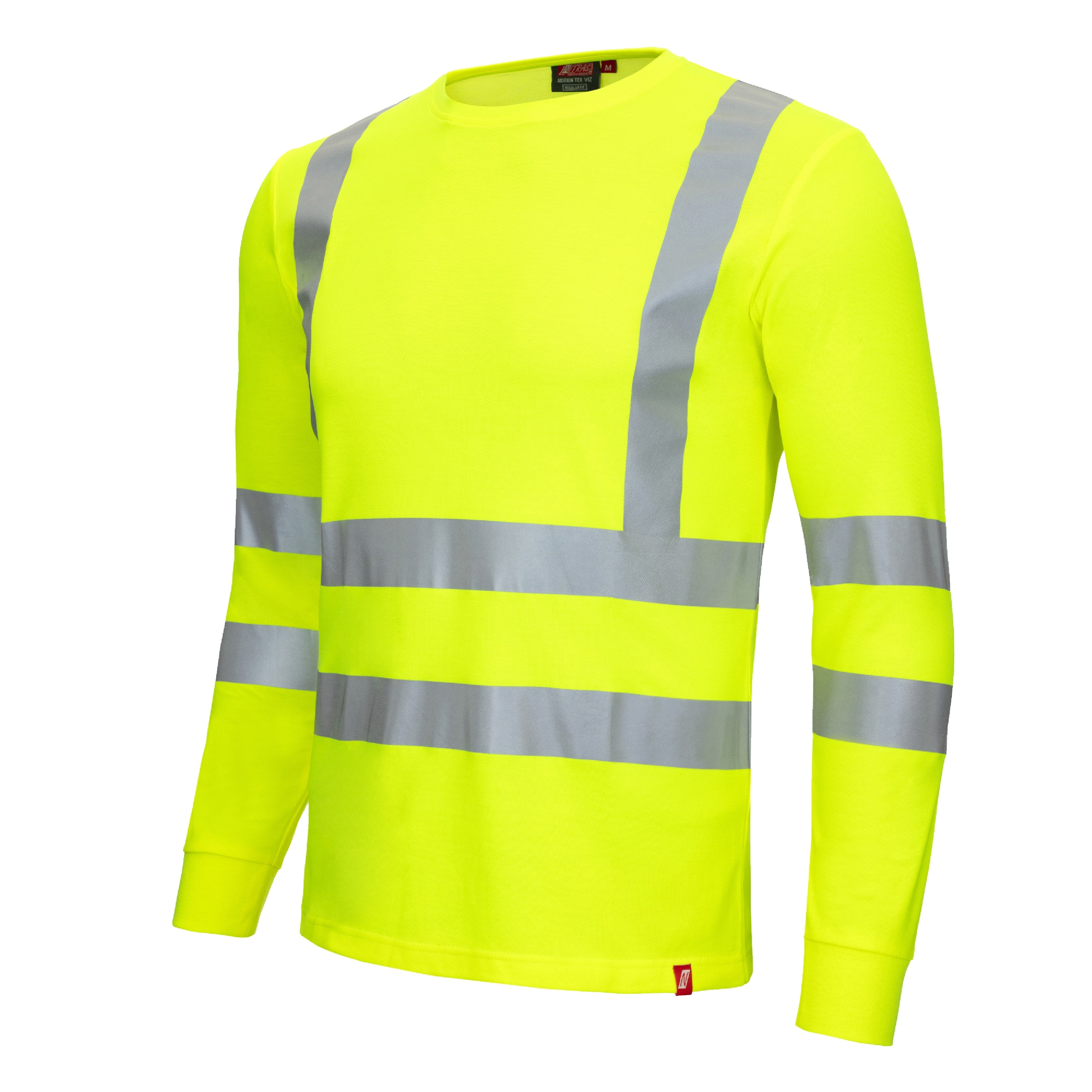 NITRAS SAFETY 7009 Fluorescent Yellow Unisex Hi Vis T-Shirt M