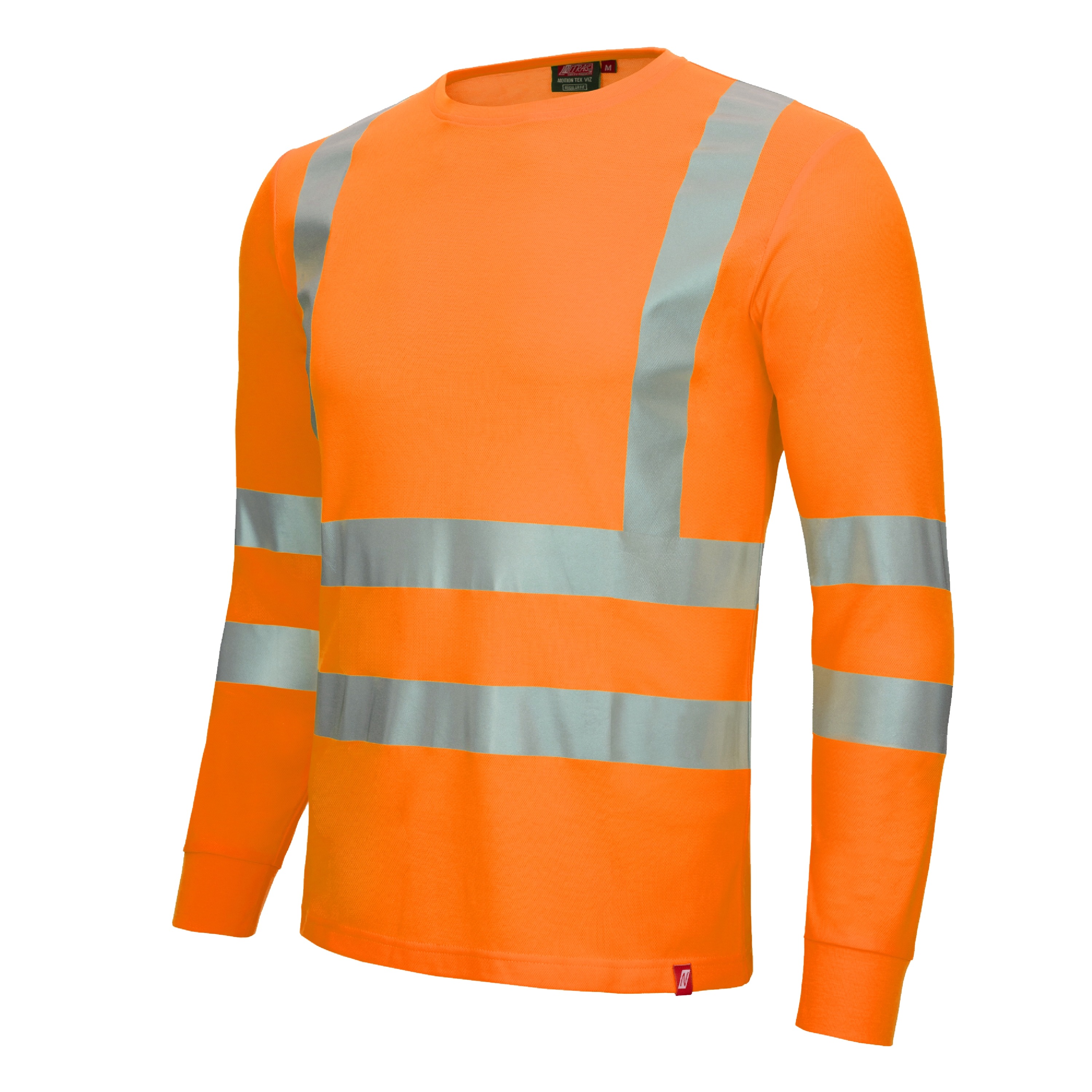 NITRAS SAFETY 7009 Fluorescent Orange Unisex Hi Vis T-Shirt 2XL