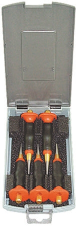RS PRO 5-Piece Punch Set, Drift Punch, 10.0mm Shank, 120mm Overall