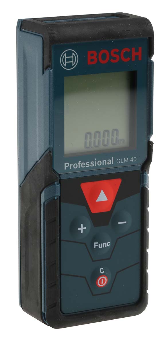 0601072900 Bosch GLM 40 Laser Measure, 0.15 → 40m Range, ±1.5 mm Accuracy