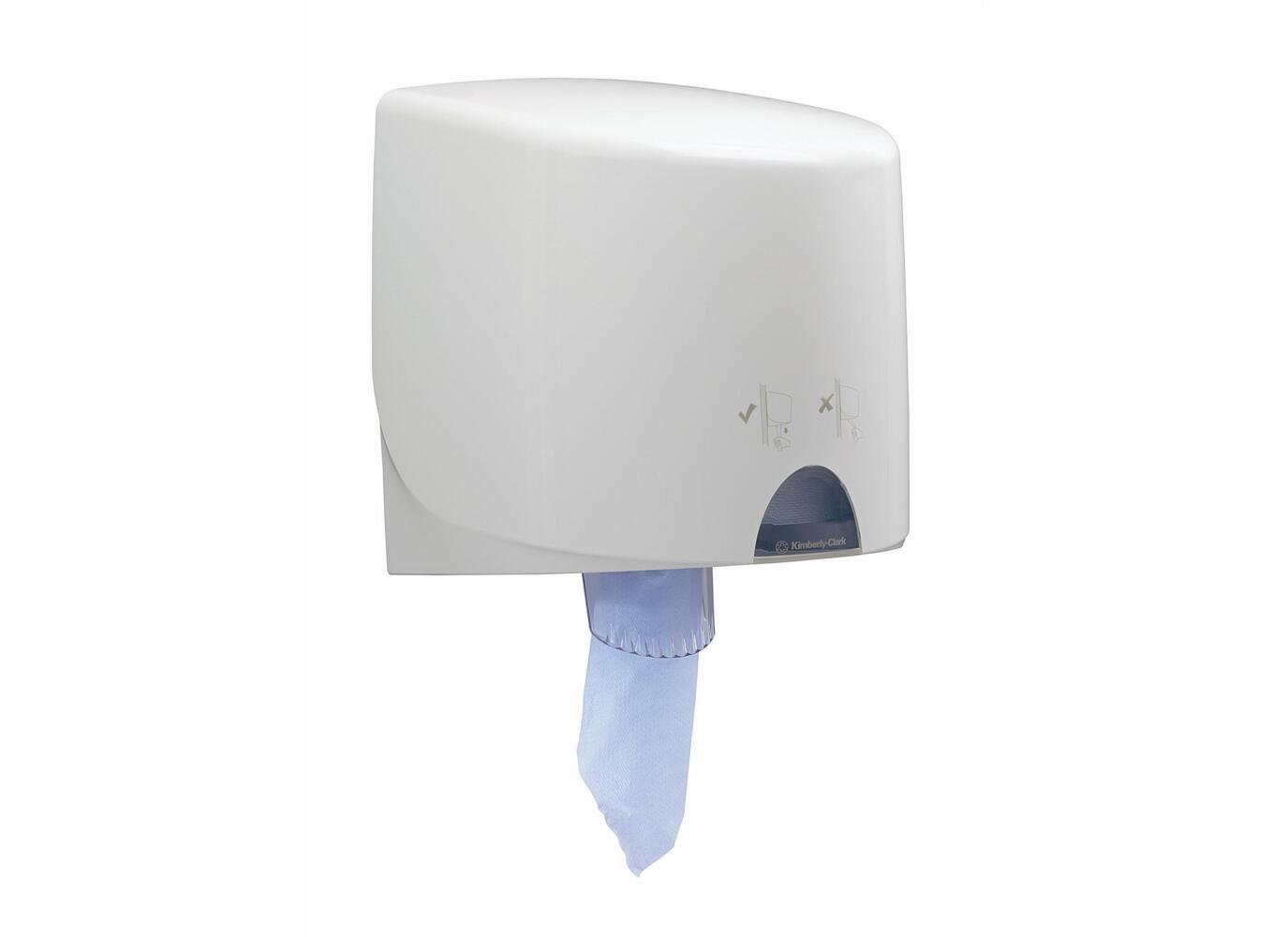 7017 Aquarius Aquarius Paper Towel Dispenser Manual White, Wall Mounting