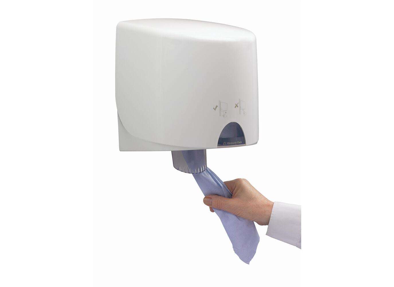 7017 Aquarius Aquarius Paper Towel Dispenser Manual White, Wall Mounting