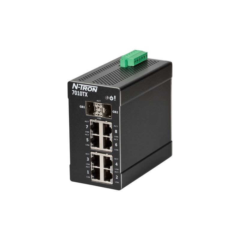 N-Tron TX Series DIN Rail Ethernet Switch, 16, 100Mbps Transmission, 10/30 V dc