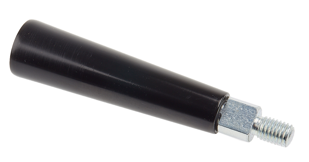 702-7566 RS PRO Zinc Plated Steel Tapered Handle, M10 x 15 mm