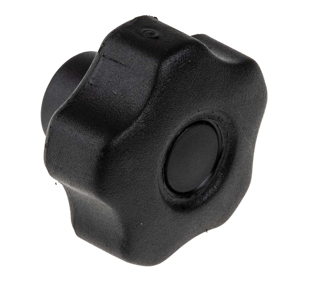 702-7655 RS PRO Black Polypropylene Multiple Lobes Clamping Knob, M8, Female