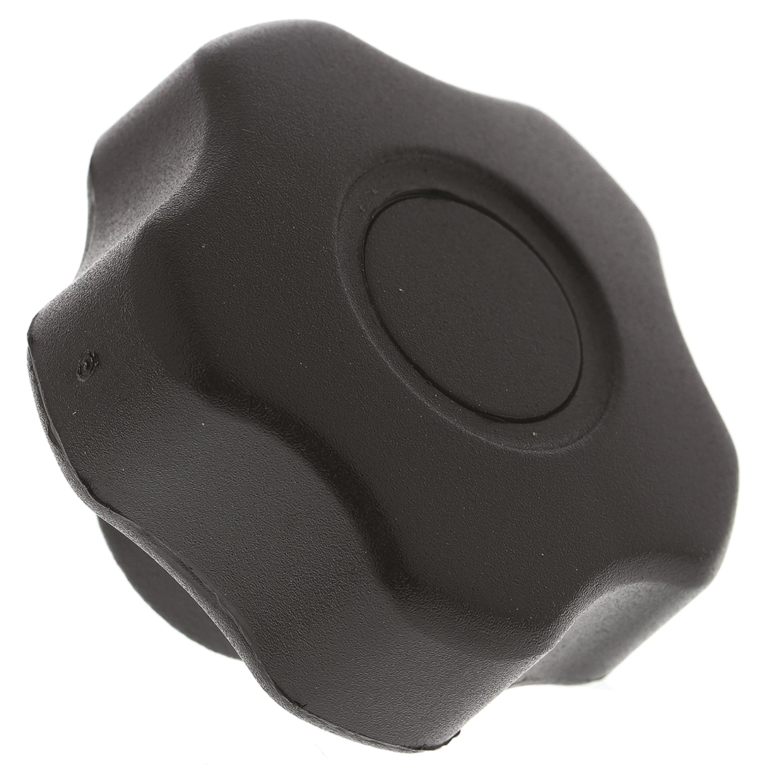 702-7667 RS PRO Black Polypropylene Multiple Lobes Clamping Knob, M10, Female