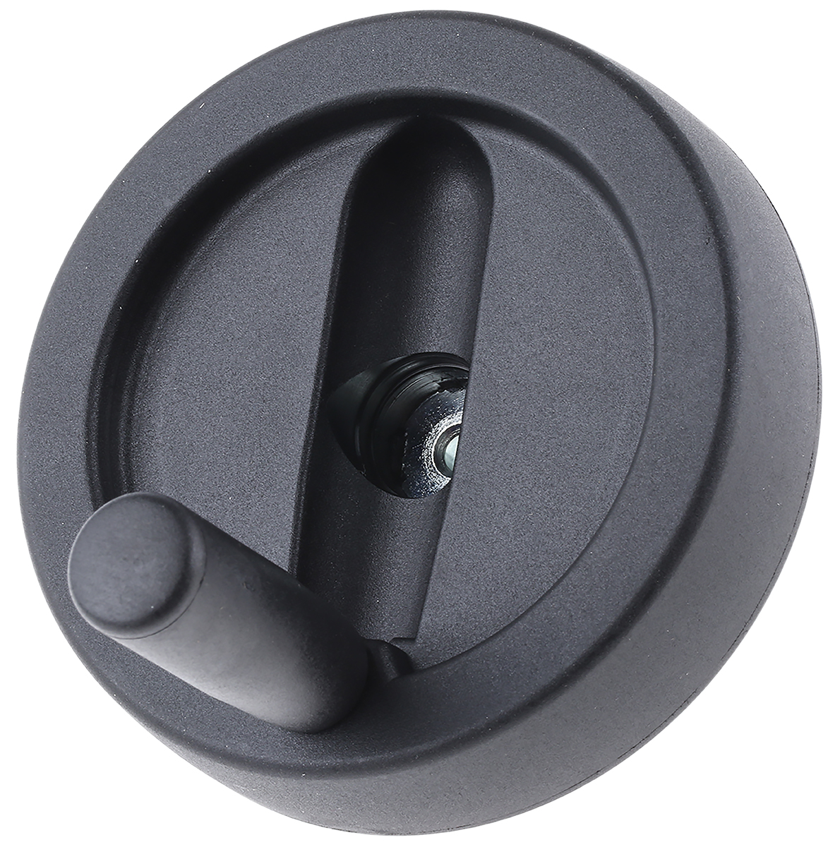 RS PRO Black Nylon Hand Wheel, 100 mm diameter