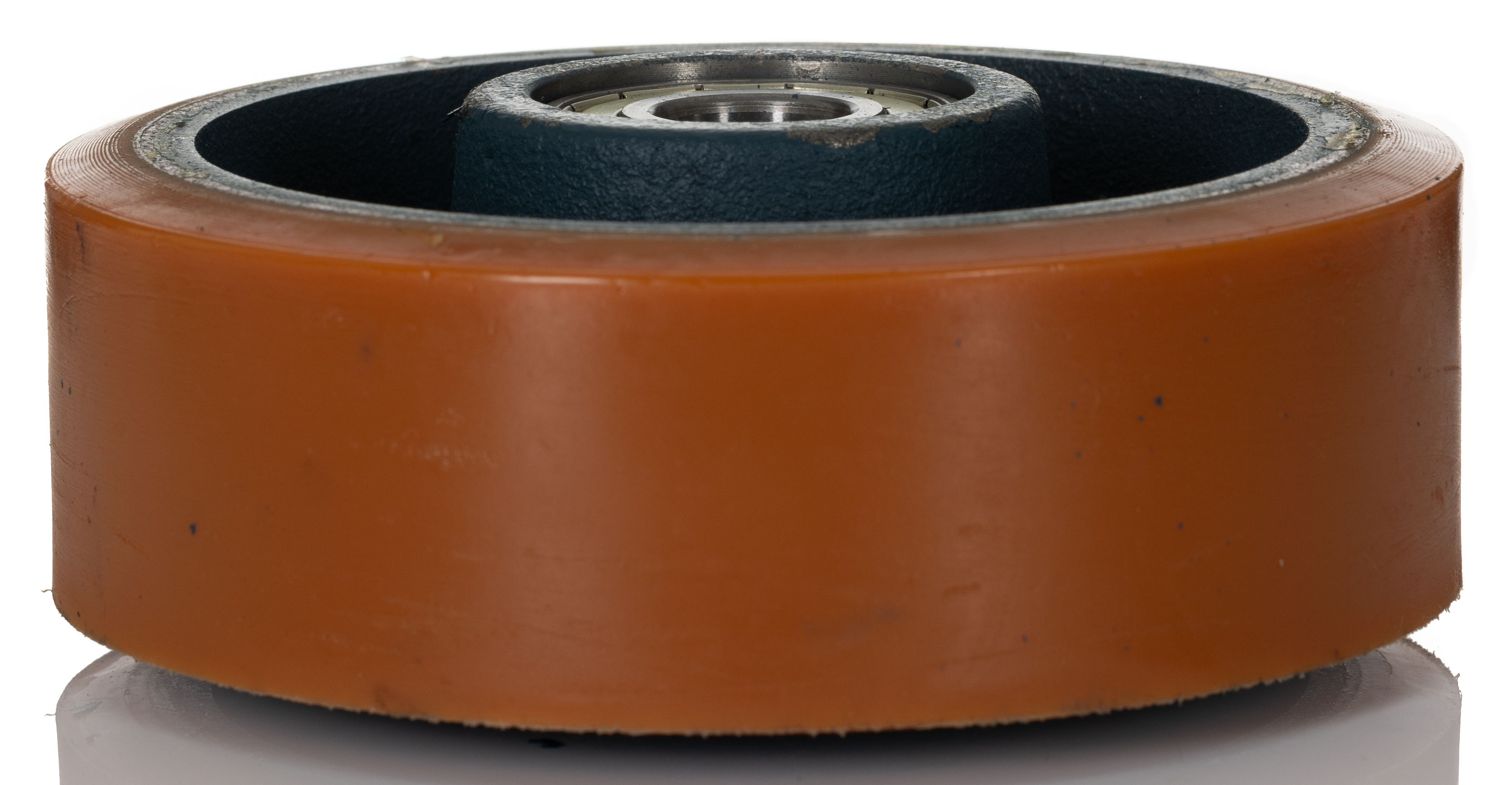 7020-cc LAG Orange, Blue Polyurethane Trolley Wheel, 700 kg