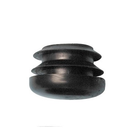 Guitel Hervieu Black Plastic Plug 17 x 25 x 23 mm Groove