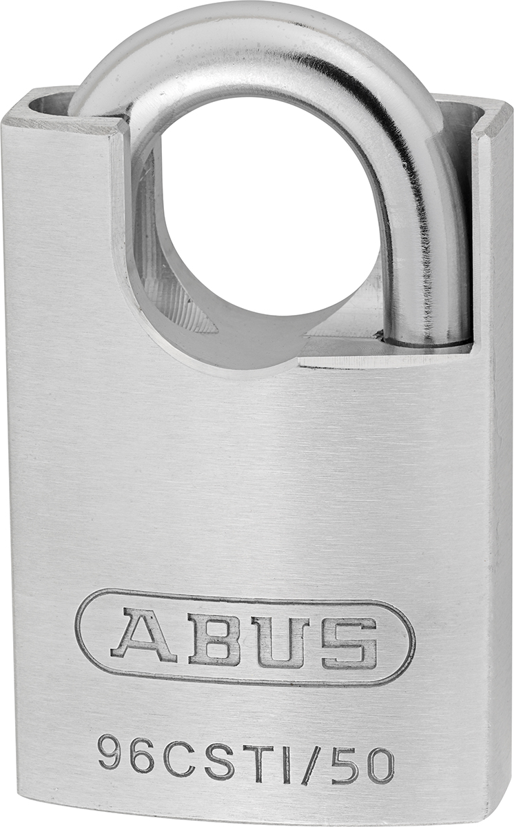 70266 ABUS Keyed Titalium Safety Padlock Weatherproof, 9.5 mm Shackle, 50mm Body