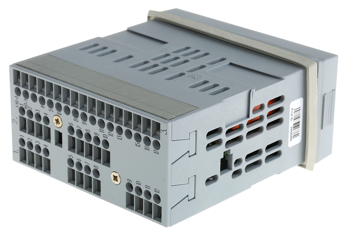 703043181-000-23000 Jumo JUMO dTRON 300 Panel PID Temperature Controller 2 Input, 4 Output Logic/SSR 240V ac On-Off