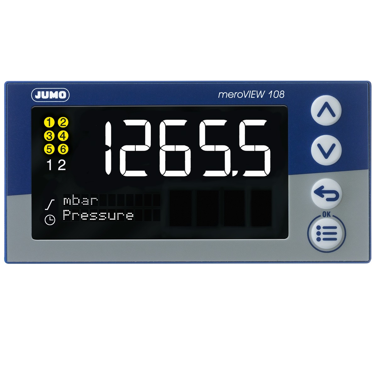 Jumo 703052 DIN Rail Temperature Control Module 2 Input, 2 Output Digital 240V Controller