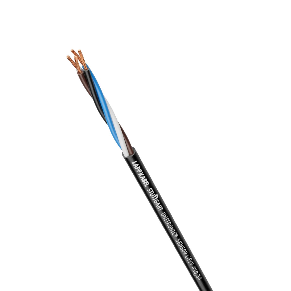 Lapp Male Unterminated to Sensor Cable, 100 m