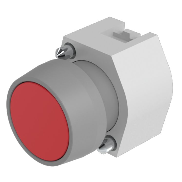 EAO Grey Push Button Actuator
