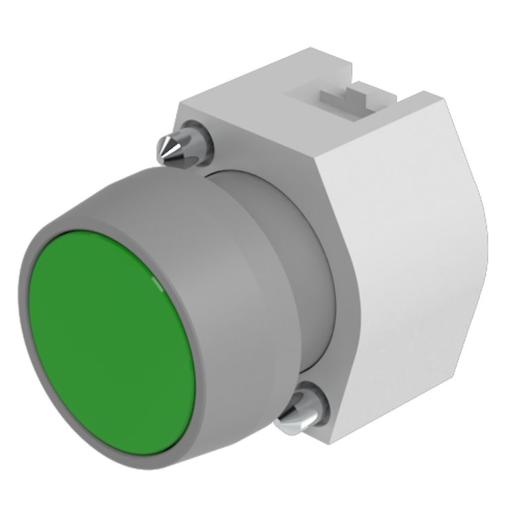 EAO Grey Push Button Actuator