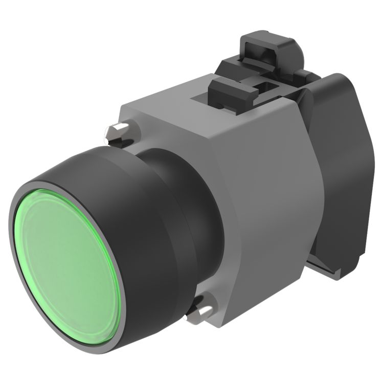 EAO Grey Push Button Actuator