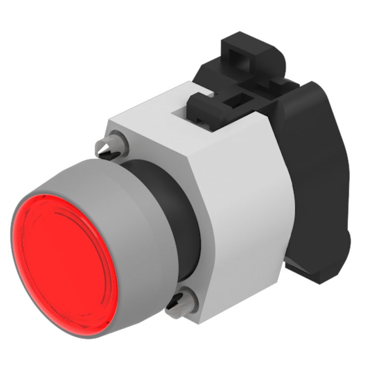 EAO Grey Push Button Actuator