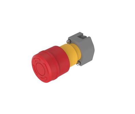 7040642 EAO, Twist Release, Emergency Stop Push Button Head 37 mm Diameter