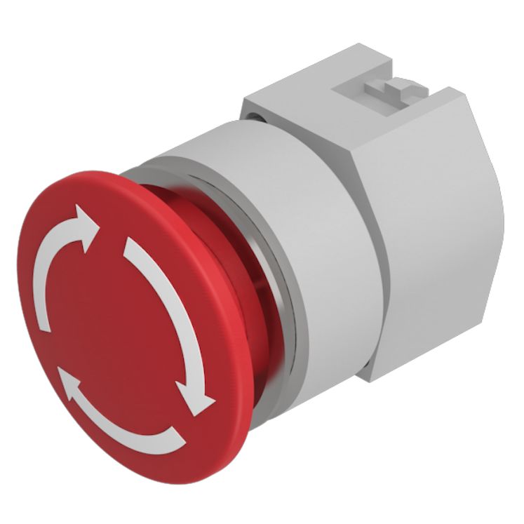 EAO Red Push Button Actuator