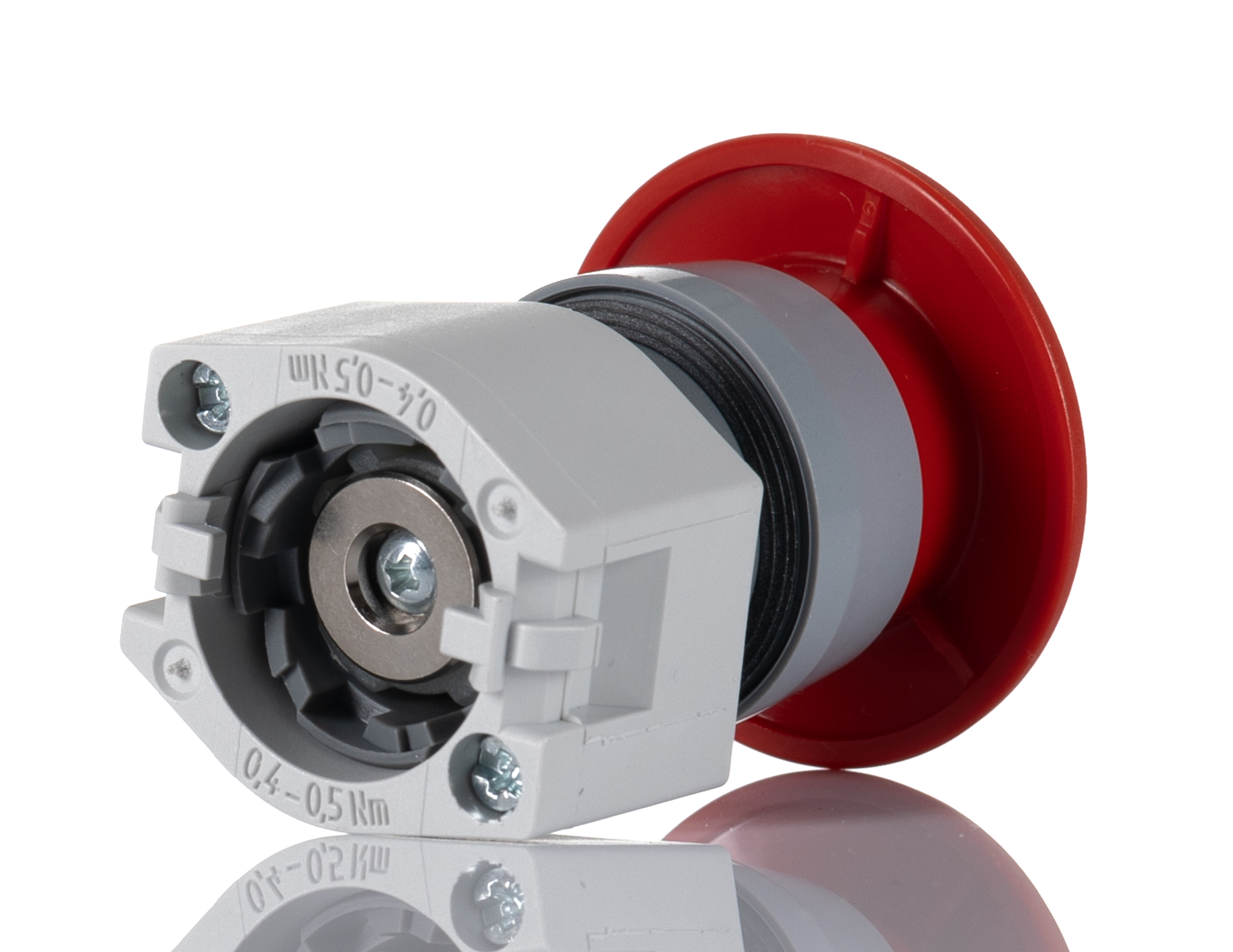7040742 EAO Twist Release Emergency Stop Push Button, Front, 22.5 mm Cutout, IP65