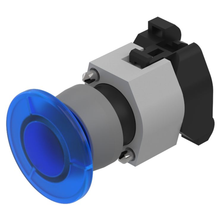 EAO Grey Push Button Actuator
