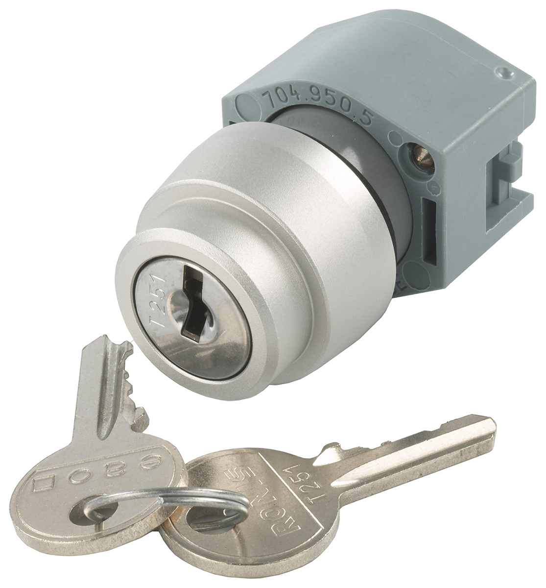 EAO IP65 Key Switch 2-Way Straight-Key