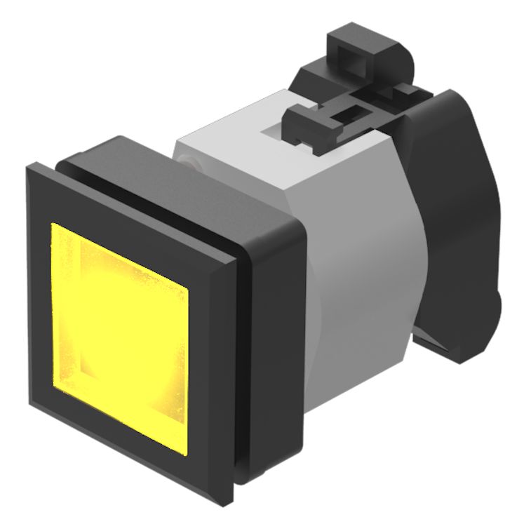 EAO Black Push Button Actuator
