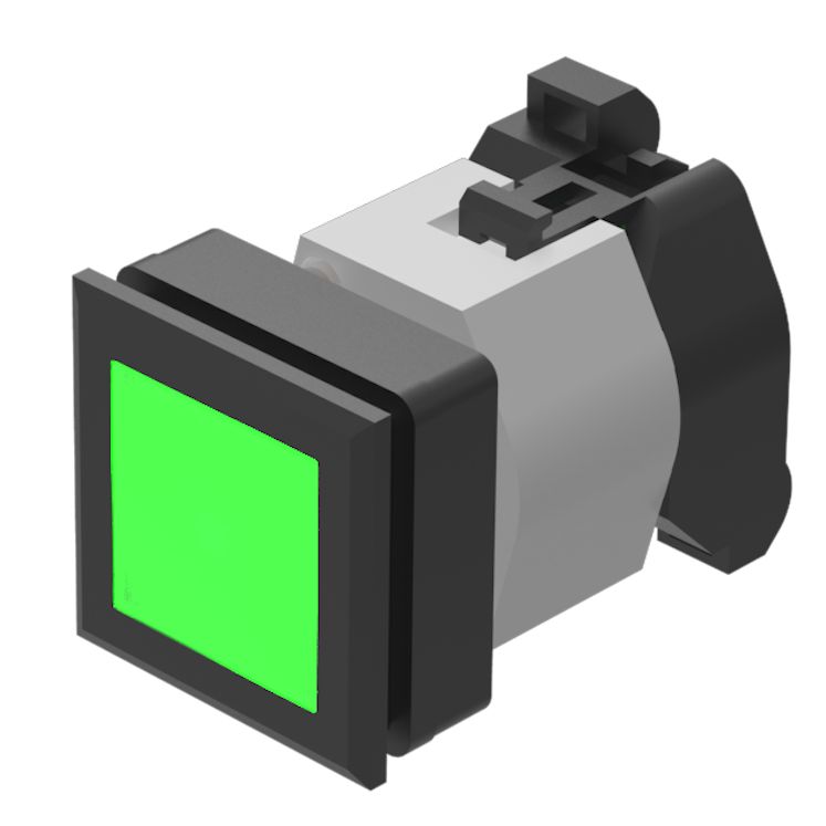 EAO Black Push Button Actuator