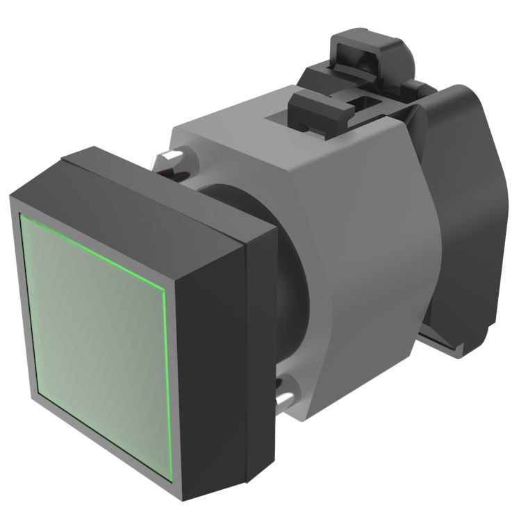 EAO Black Push Button Actuator