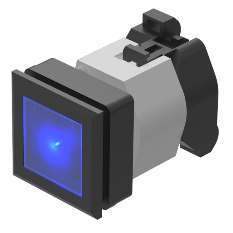 EAO Black Push Button Actuator