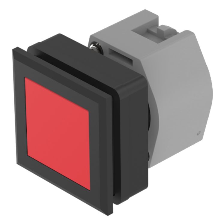 EAO Black Push Button Actuator