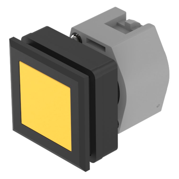 EAO Black Push Button Actuator