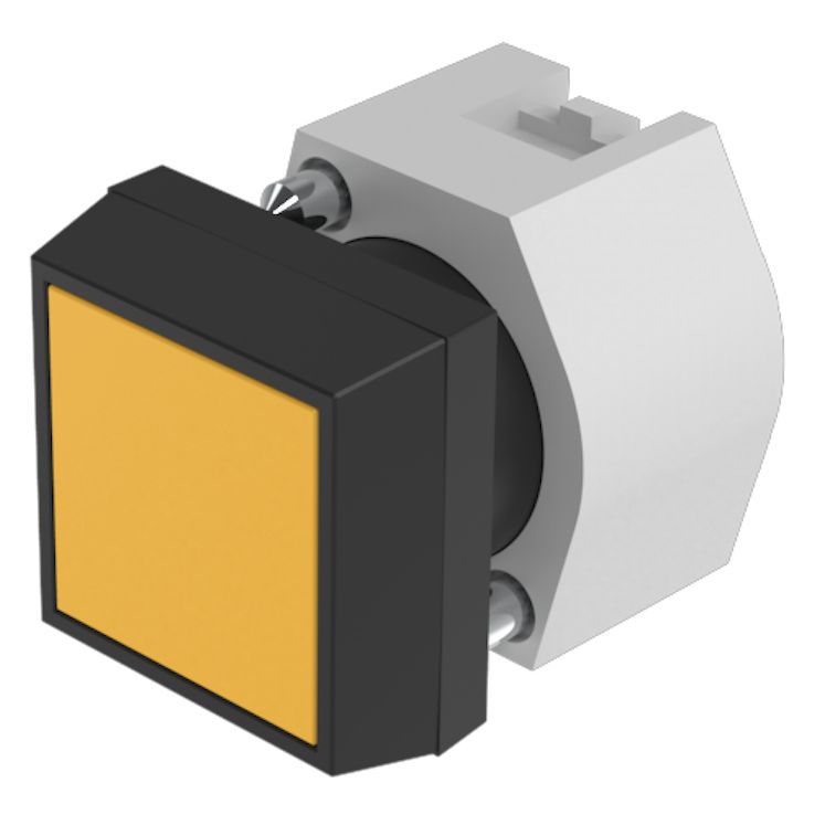 EAO Black Push Button Actuator