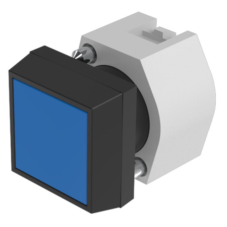 EAO Black Push Button Actuator
