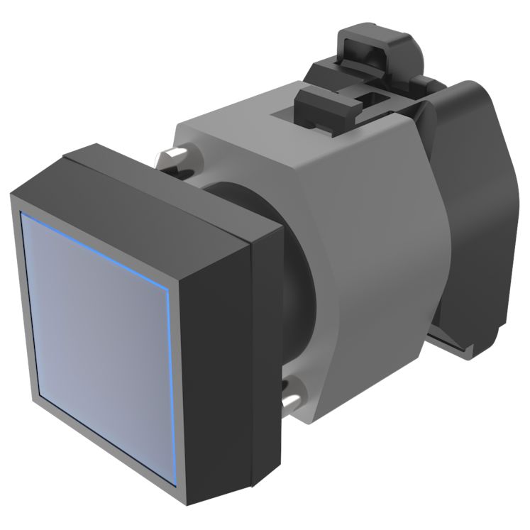 EAO Black Push Button Actuator