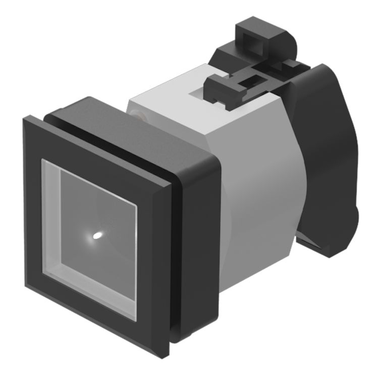 EAO Black Push Button Actuator