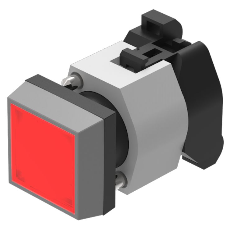 EAO Black Push Button Actuator