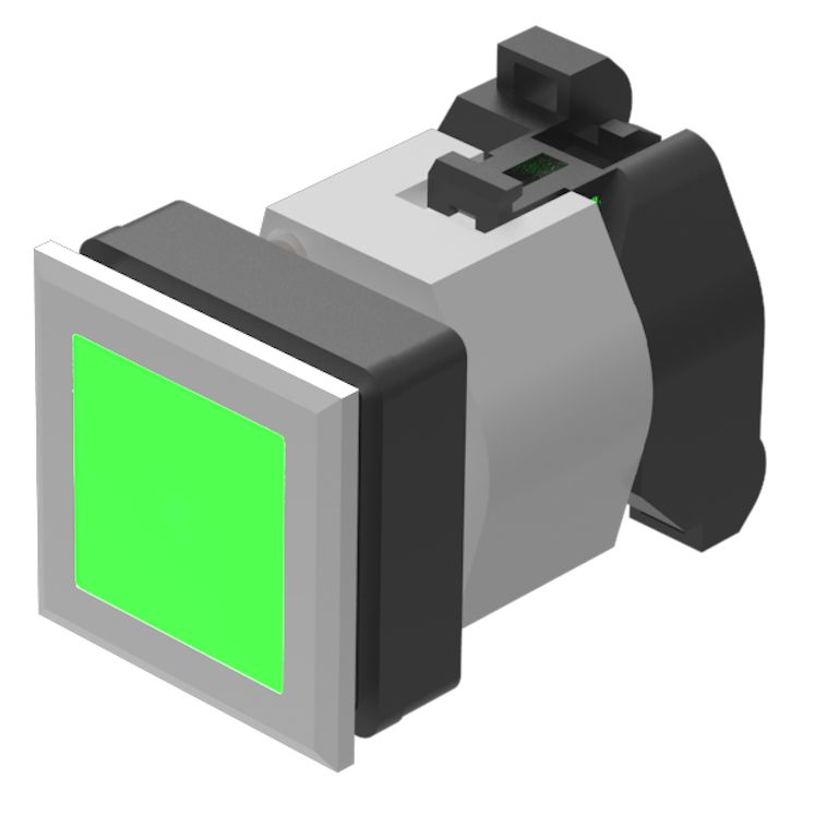 EAO Black Push Button Selector