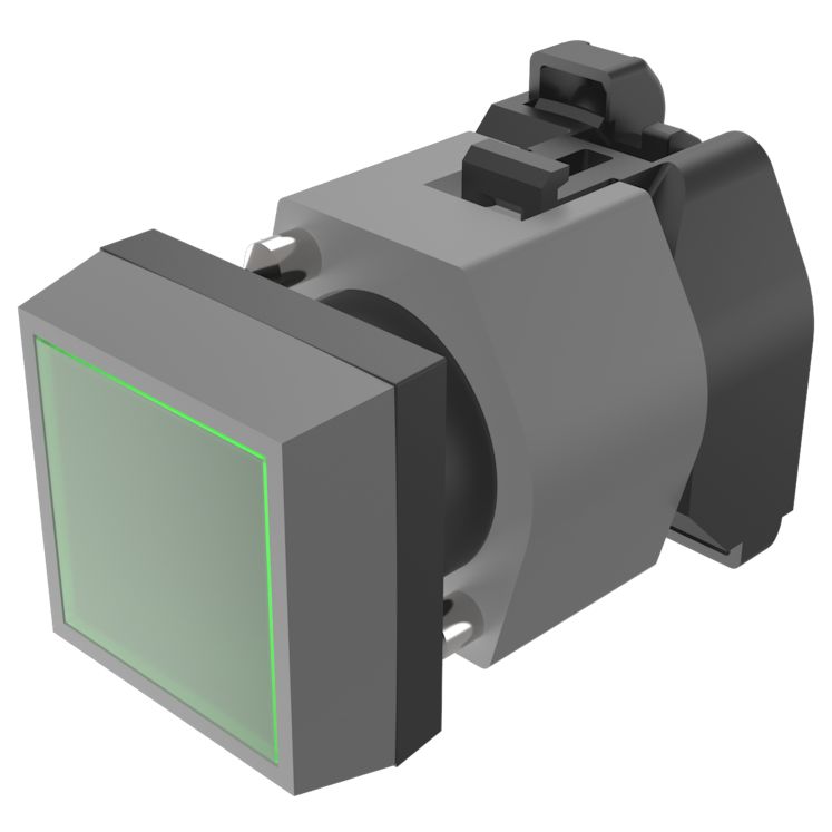 EAO Black Push Button Actuator