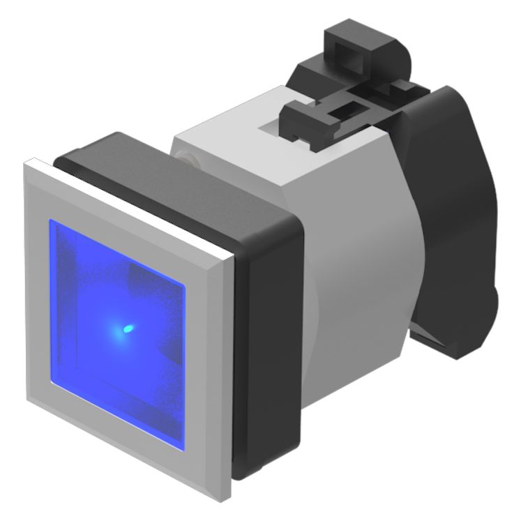 EAO Black Push Button Actuator