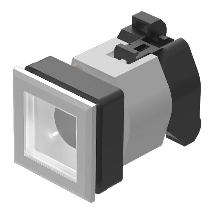 EAO Black Push Button Actuator