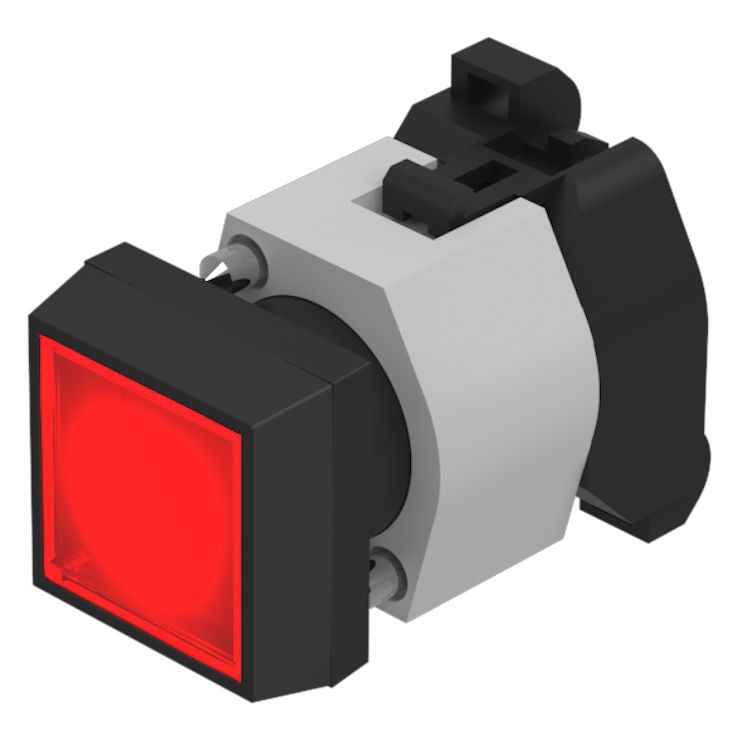 EAO Black Push Button Actuator