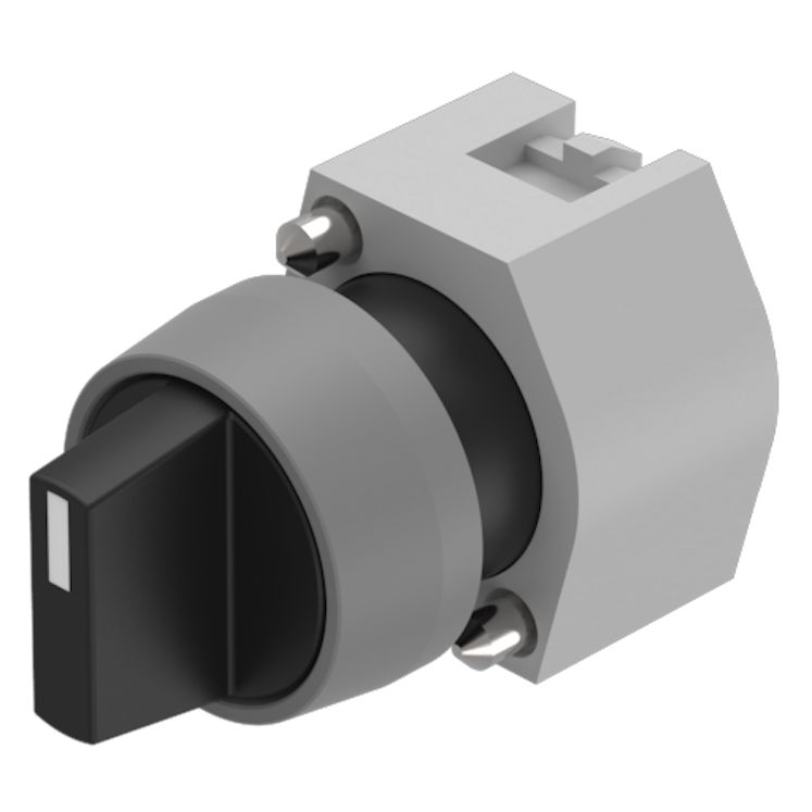 EAO Black Push Button Actuator