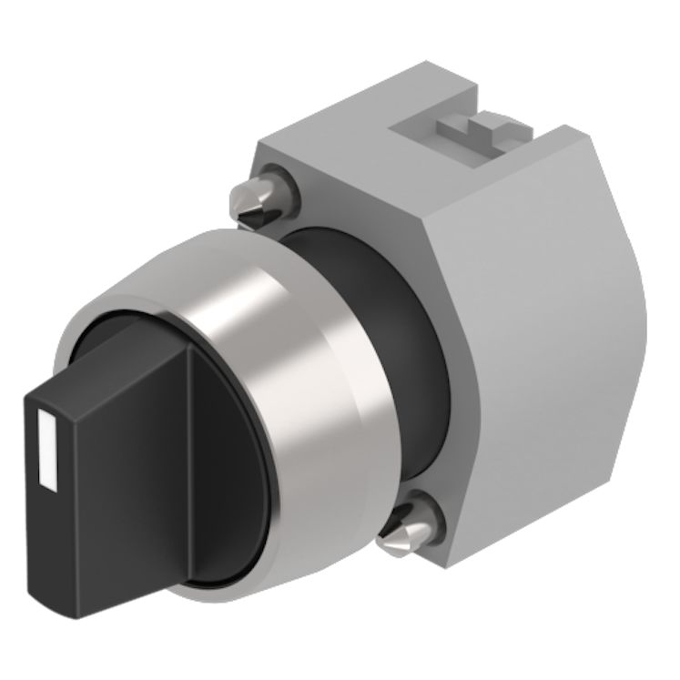 EAO Black Push Button Actuator