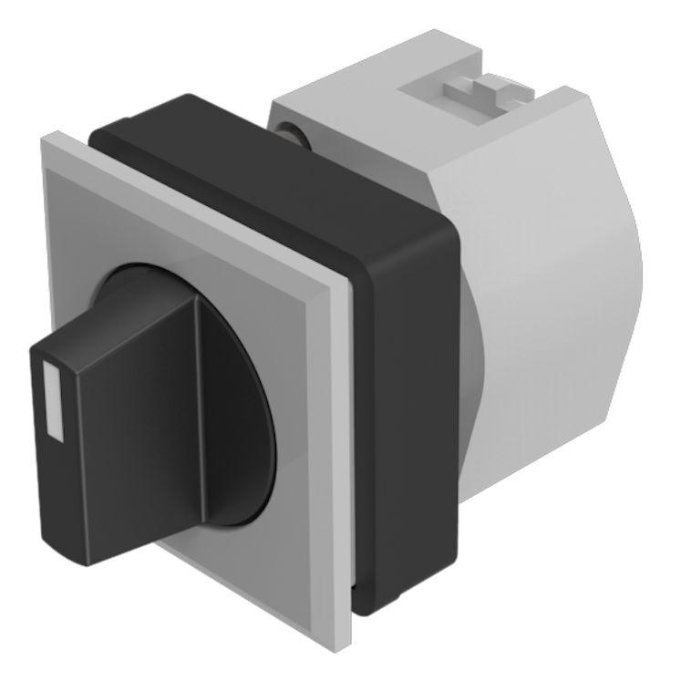 EAO Black Push Button Actuator