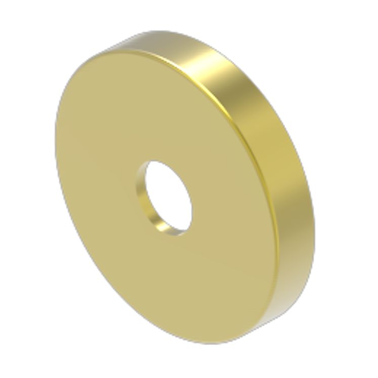 EAO Indicator Lens Round Style, Gold, 23.7 mm diameter