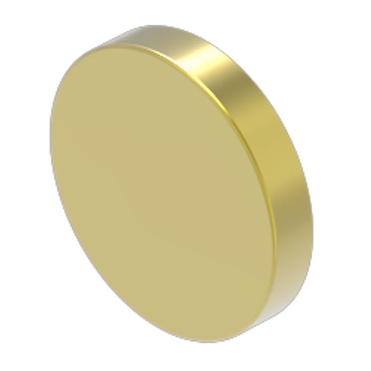 EAO Indicator Lens Round Style, Gold, 23.7 mm diameter