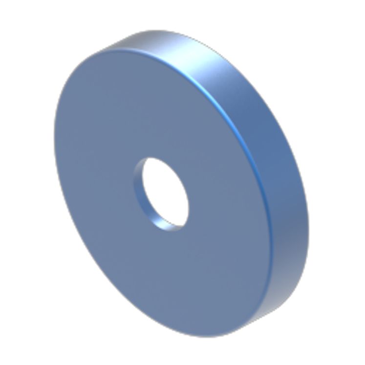 EAO Indicator Lens Round Style, Blue, 23.7 mm diameter